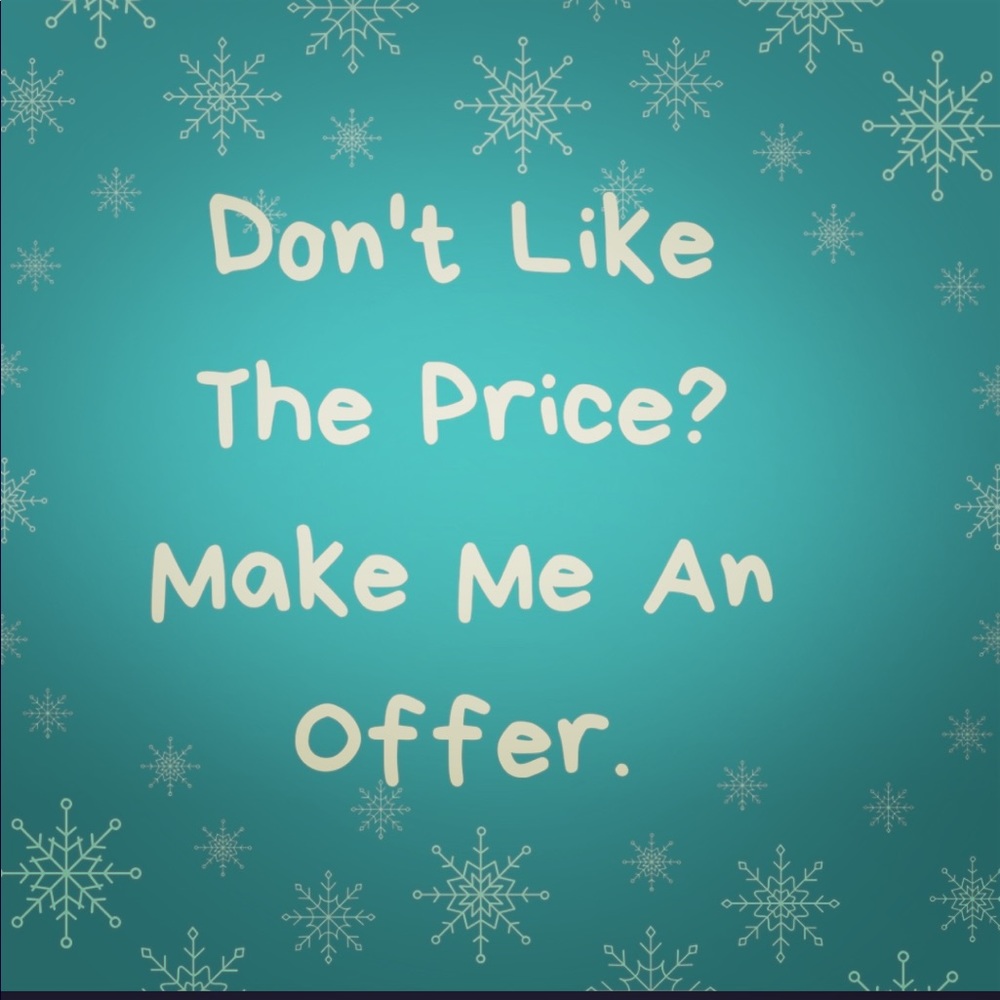 Reasonable offers considered 😊